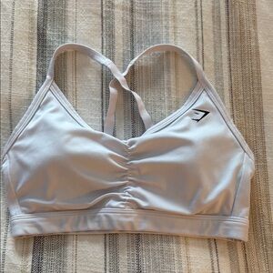 Gymshark White Sports Bra